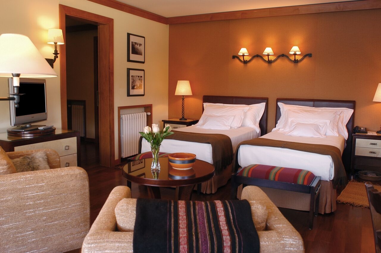 Twin room at Llao Llao in Argentina