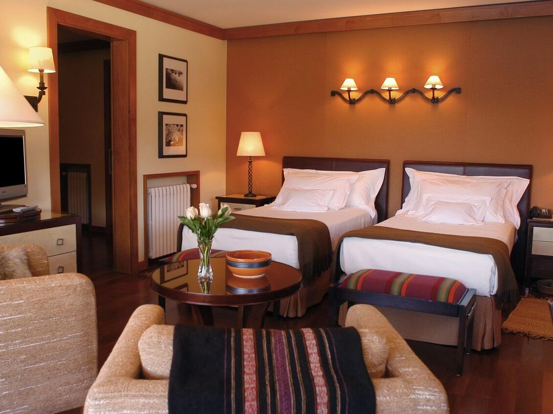 Twin room at Llao Llao in Argentina
