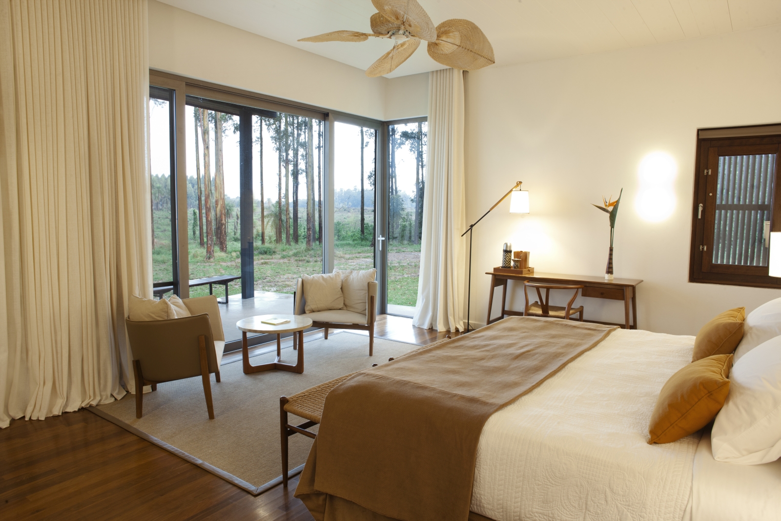 Bedroom at Puerto Valle Hotel de Esteros in Argentina