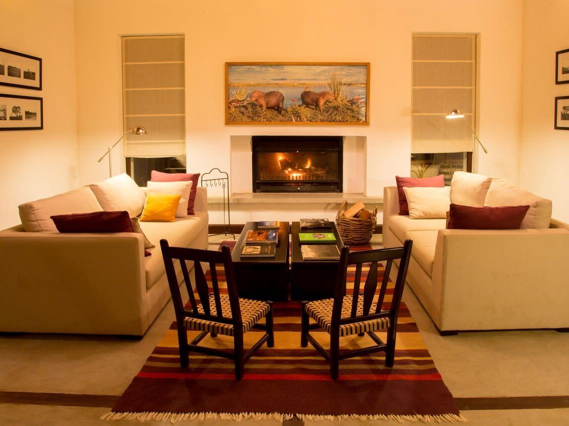 Lounge at Puerto Valle Hotel de Esteros in Argentina