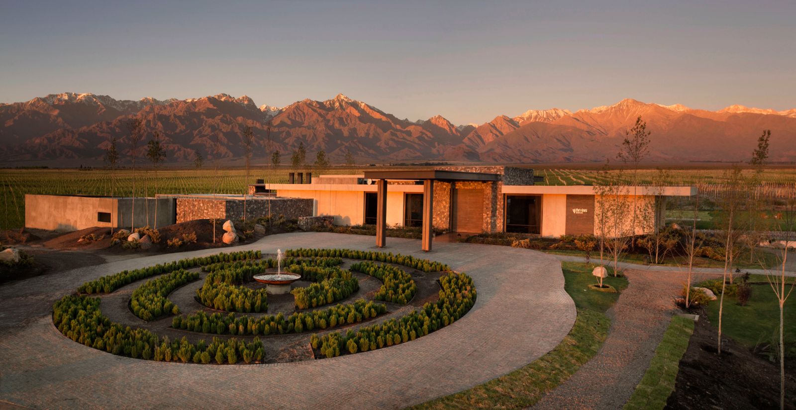 External view of The Vines Resort & Spa in Argentina's Uco Valley
