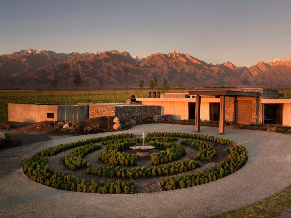 External view of The Vines Resort & Spa in Argentina's Uco Valley