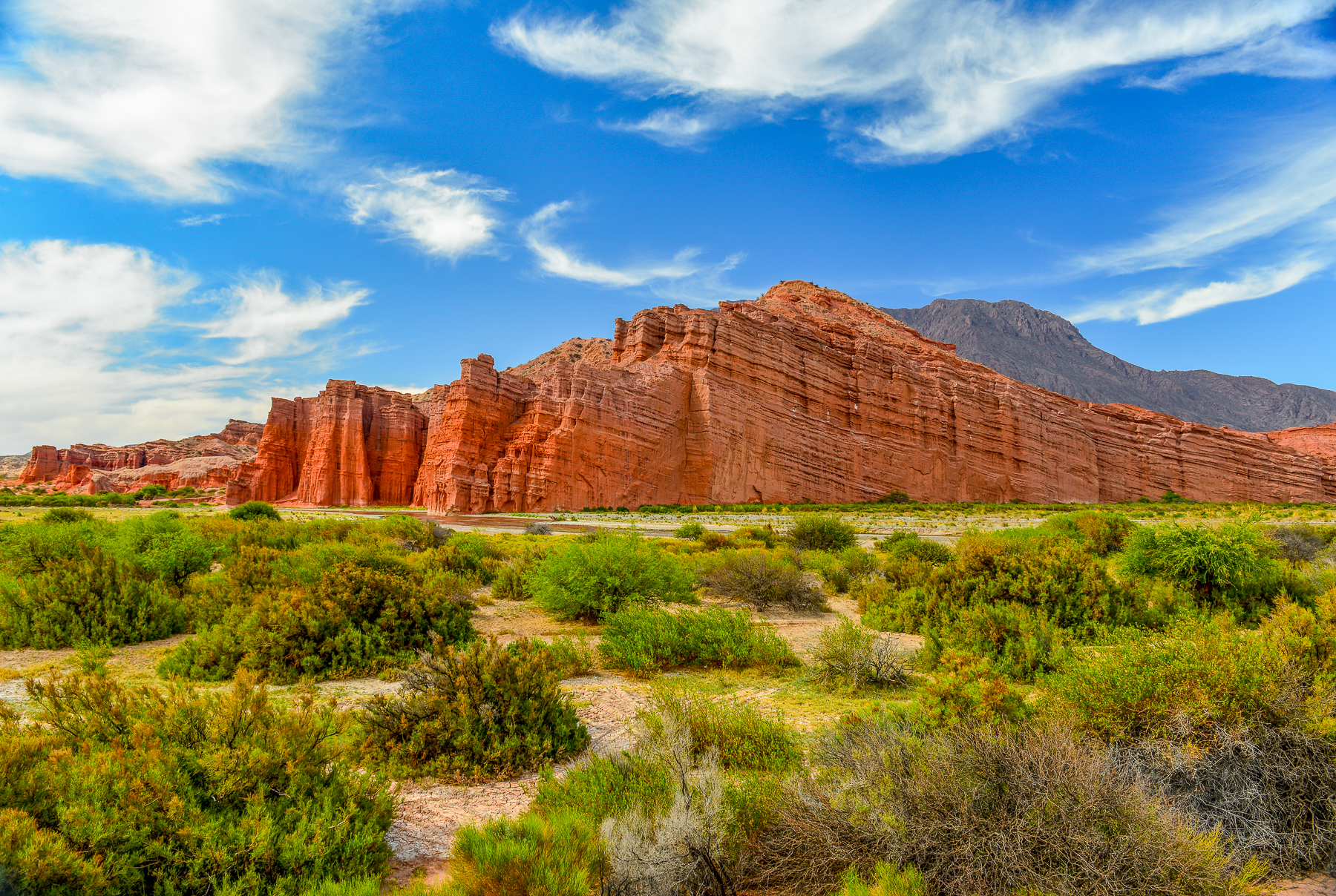 Mountains of Cafayate in Salta