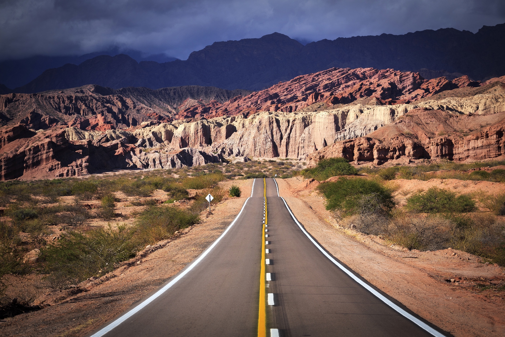 Salta desert road, Argentina