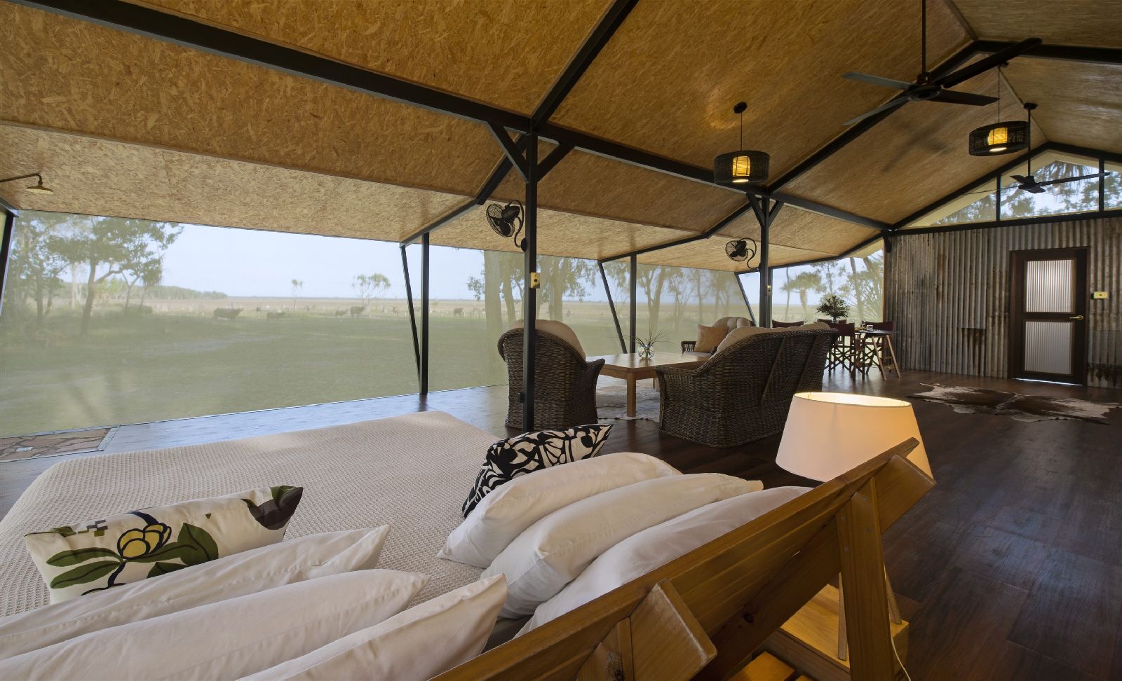 A Kingfisher Suite at Bamurru Plains in Northern Australia