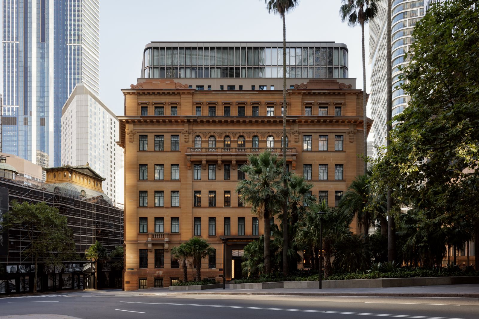 Exterior view of Capella Sydney Hotel in Australia
