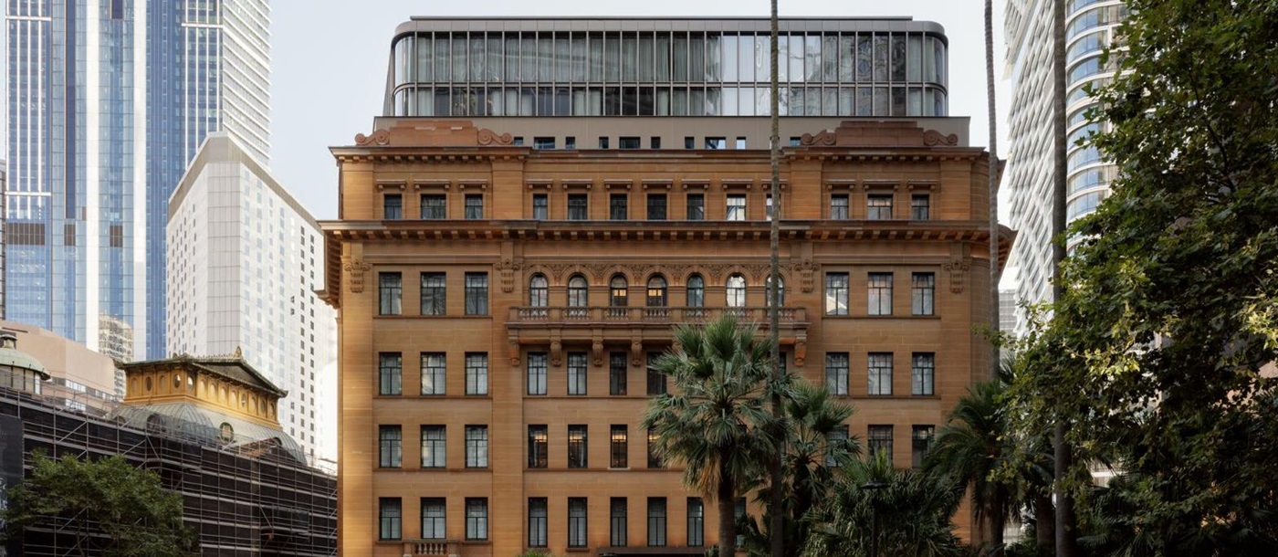 Exterior view of Capella Sydney Hotel in Australia