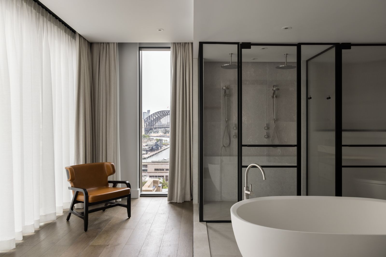 Liberty suite bathroom at the Capella Sydney hotel in Australia