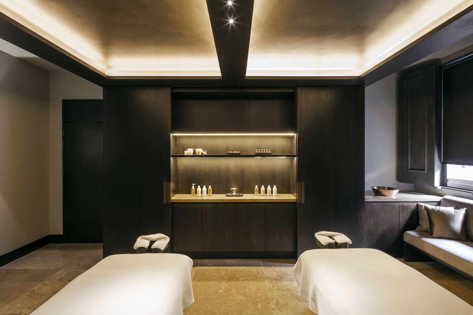 The spa at COMO The Treasury hotel in Perth Australia