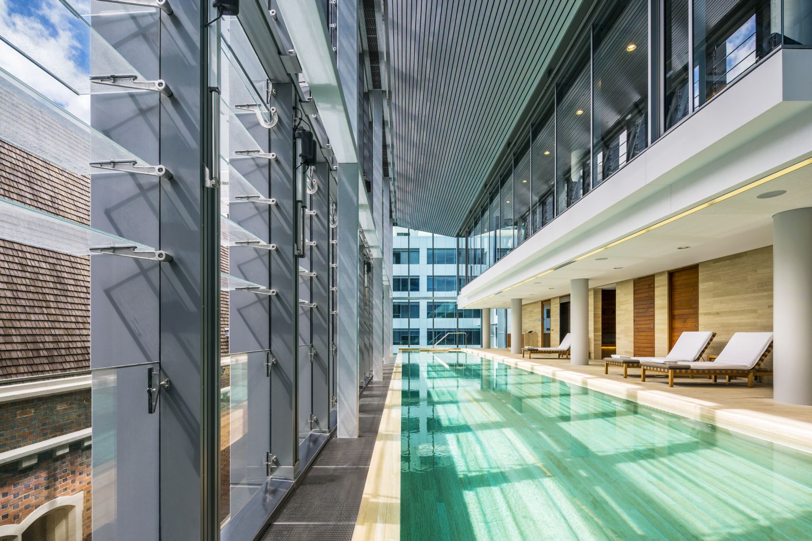 The pool at The Treasury in Perth