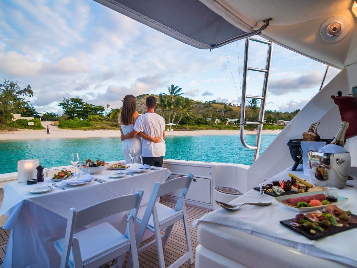 Private cruise with dinner from the Lizard Island Resort on Australia's Great Barrier Reef