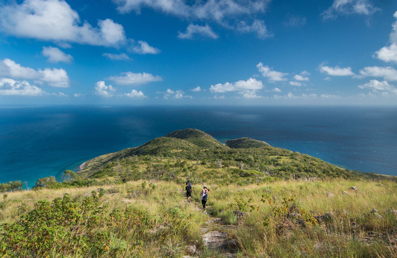 Scenic hiking from Lizard Island Resort on Australia's Great Barrier Reef