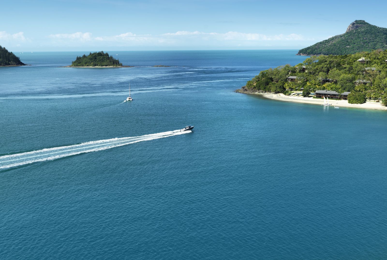 View of Qualia, Great Barrier Reef in Australia 