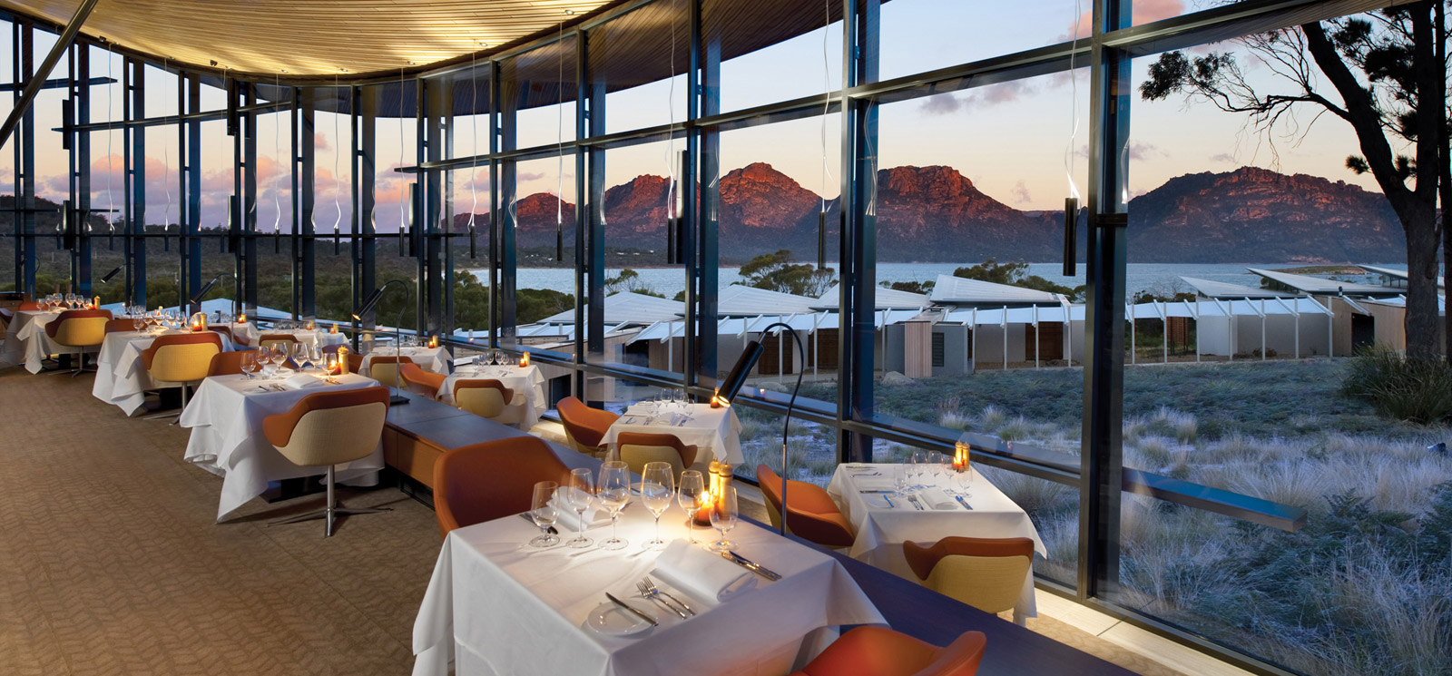 Dining at Saffire Freycinet