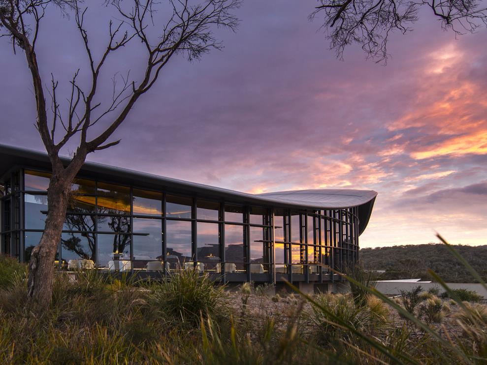 Sunrise over Saffire Freycinet