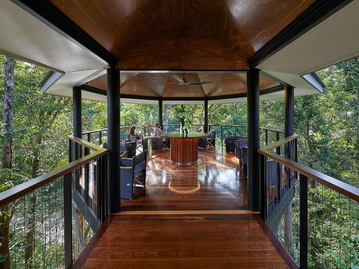 The jungle perch at Silky Oaks Daintree Australia