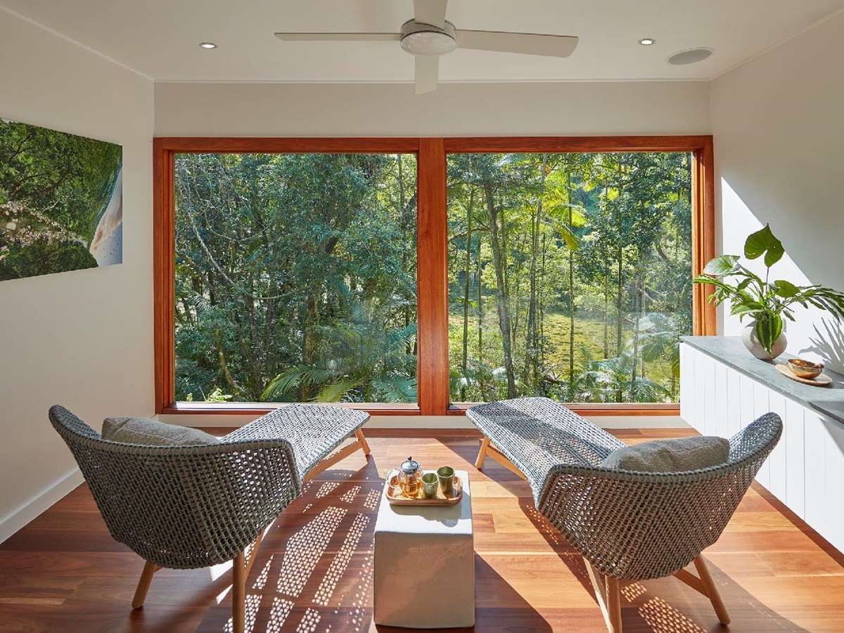 Spa relaxation room at Silky Oaks Daintree Australia