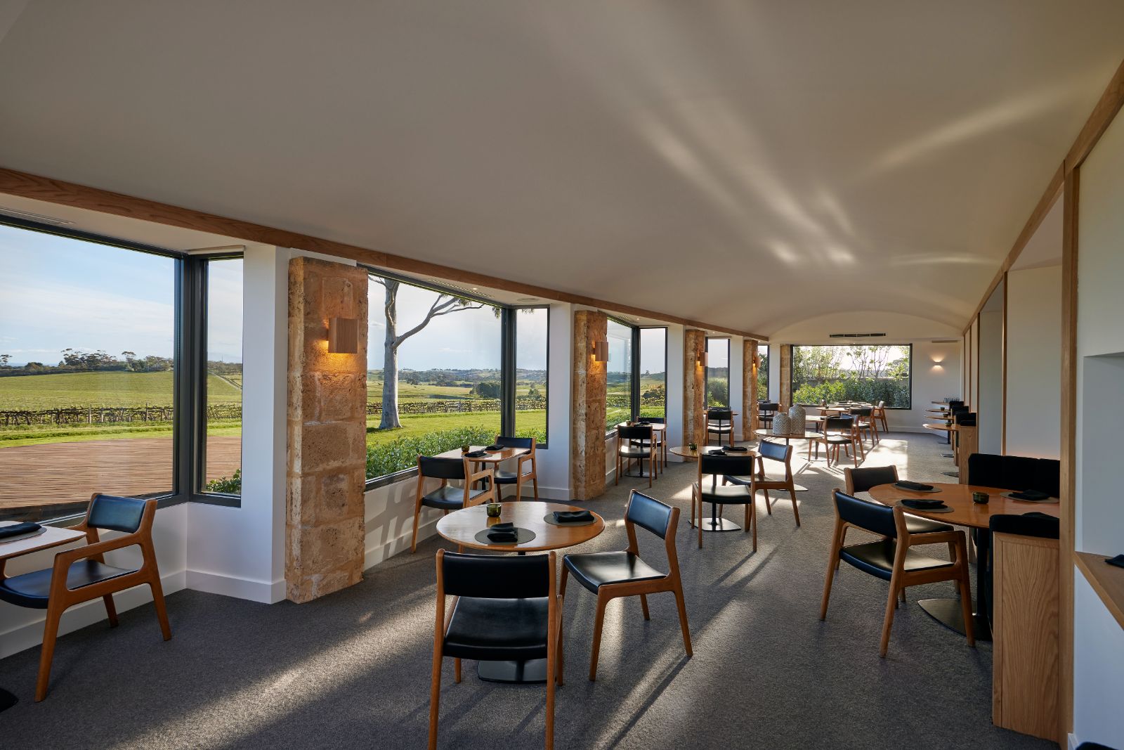The Appelation restaurant at The Louise Lodge in Australia