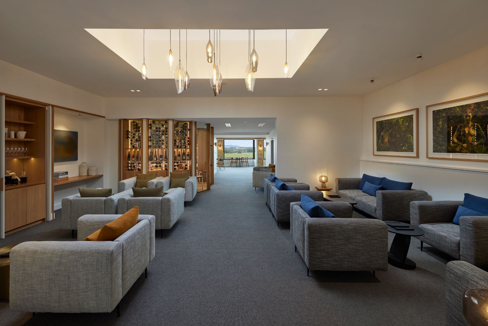 Lounge area at The Louise Lodge in Australia