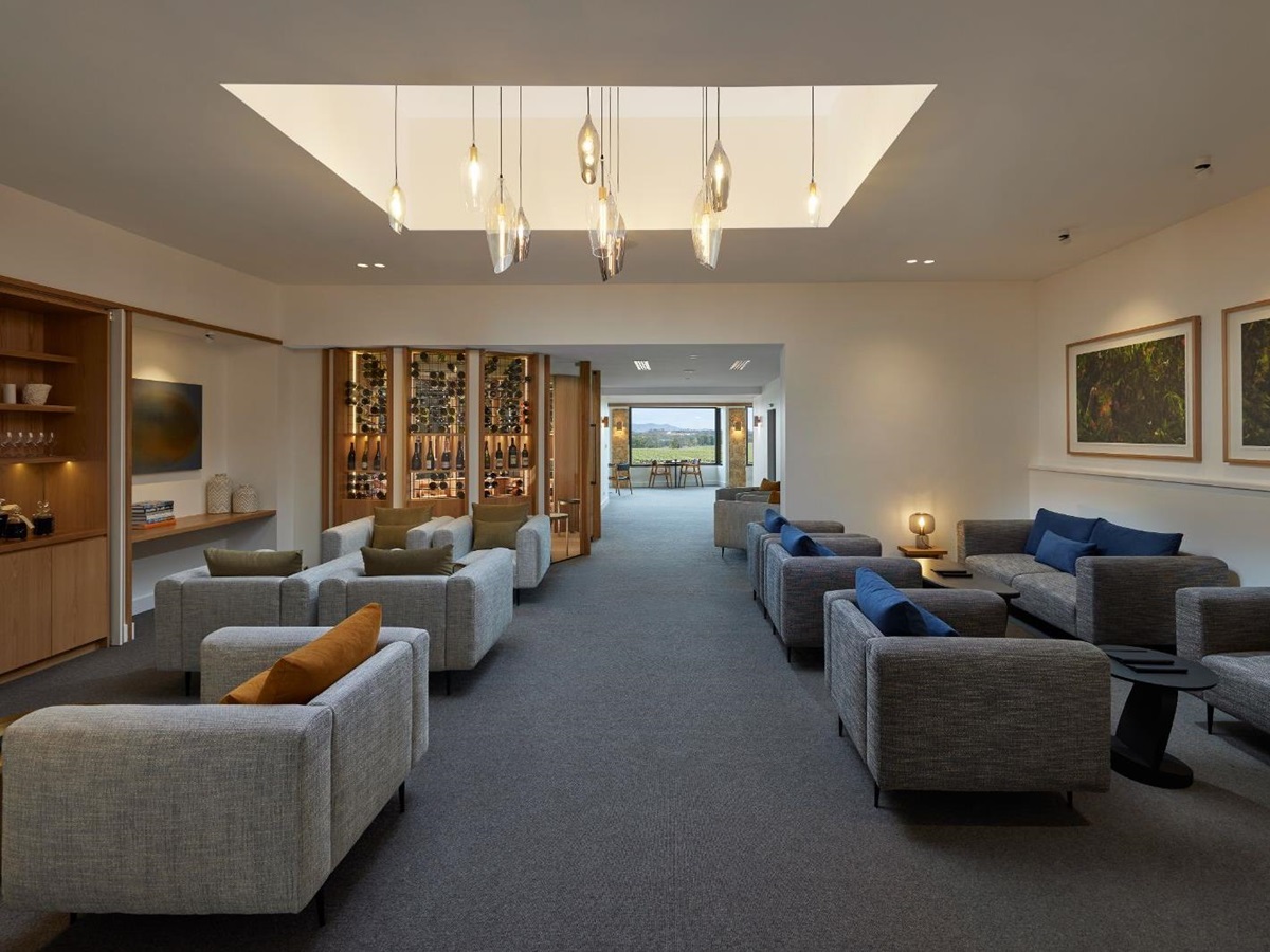 Lounge area at The Louise Lodge in Australia