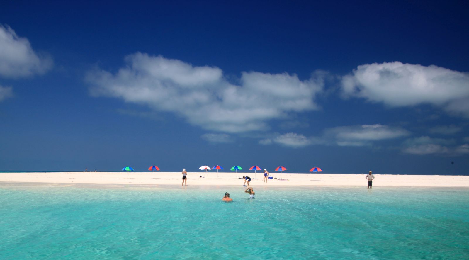 A beach on the Rowley Shoal