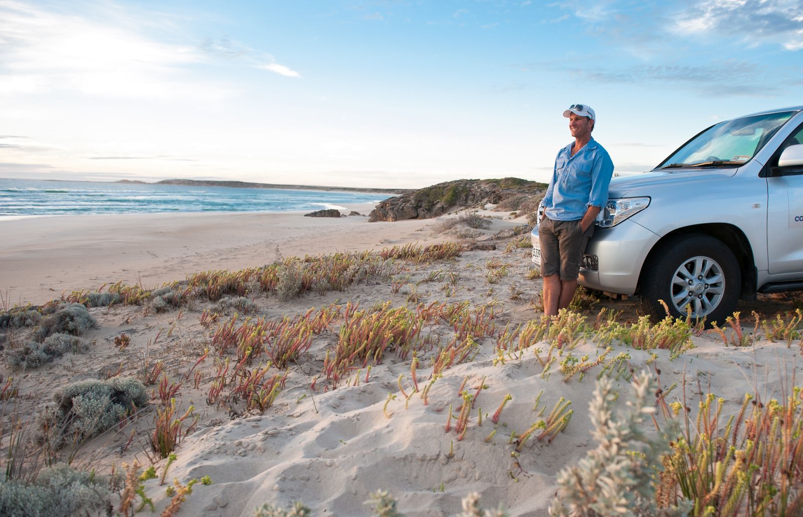 Australian Coastal Safaris host David 'Lunch' Doudle on tour in the Eyre Peninsula