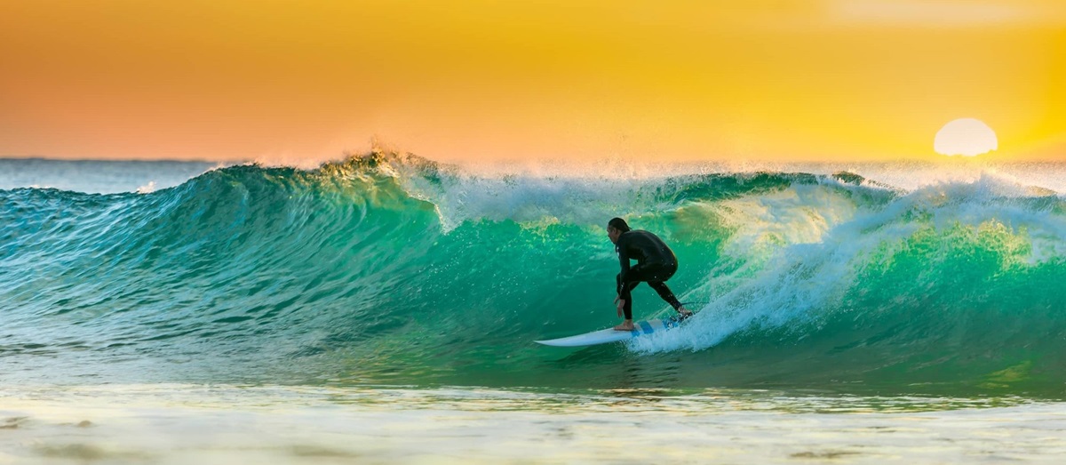 Surfer in Australia