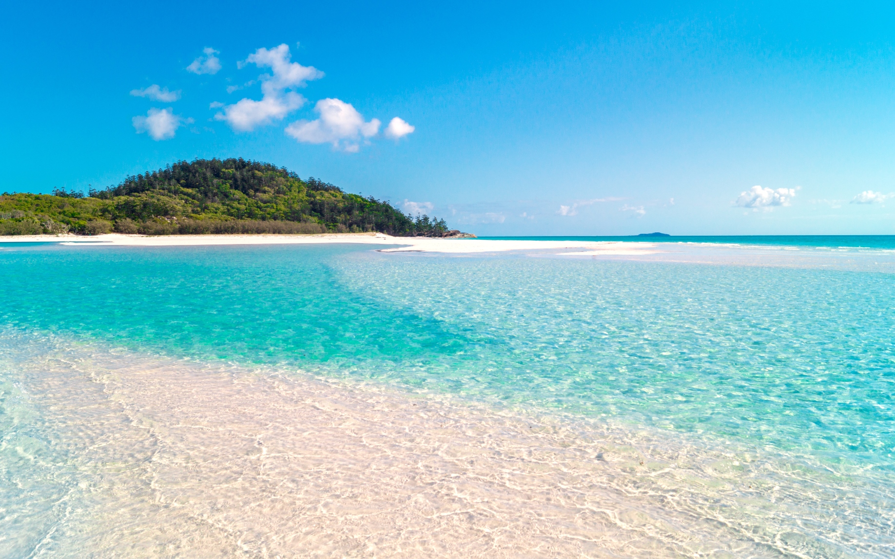 White Haven Beach on Whitsunday Island