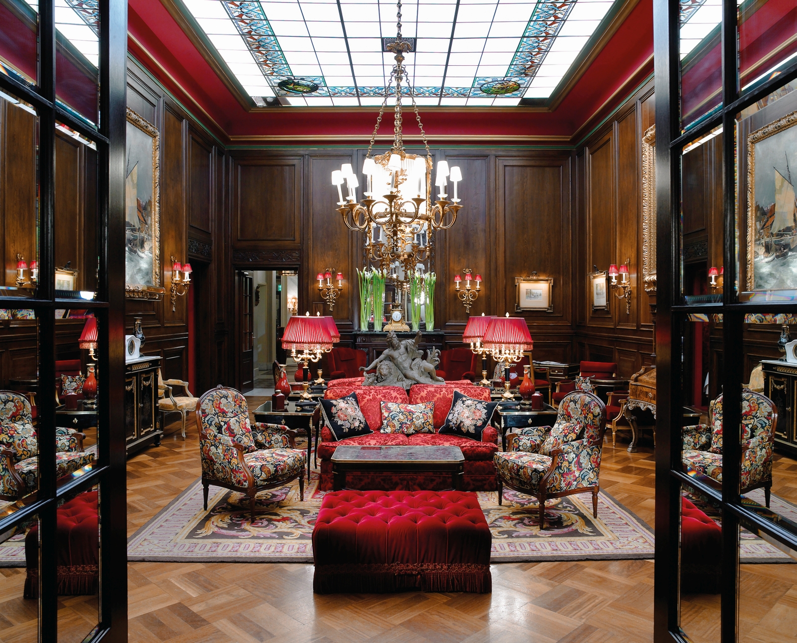 Hall at Hotel Sacher Wien