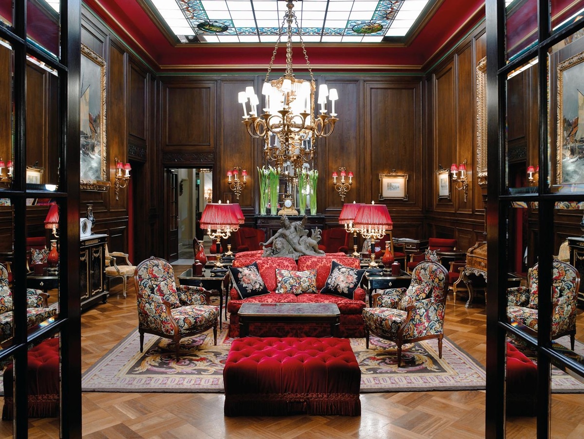 Hall at Hotel Sacher Wien