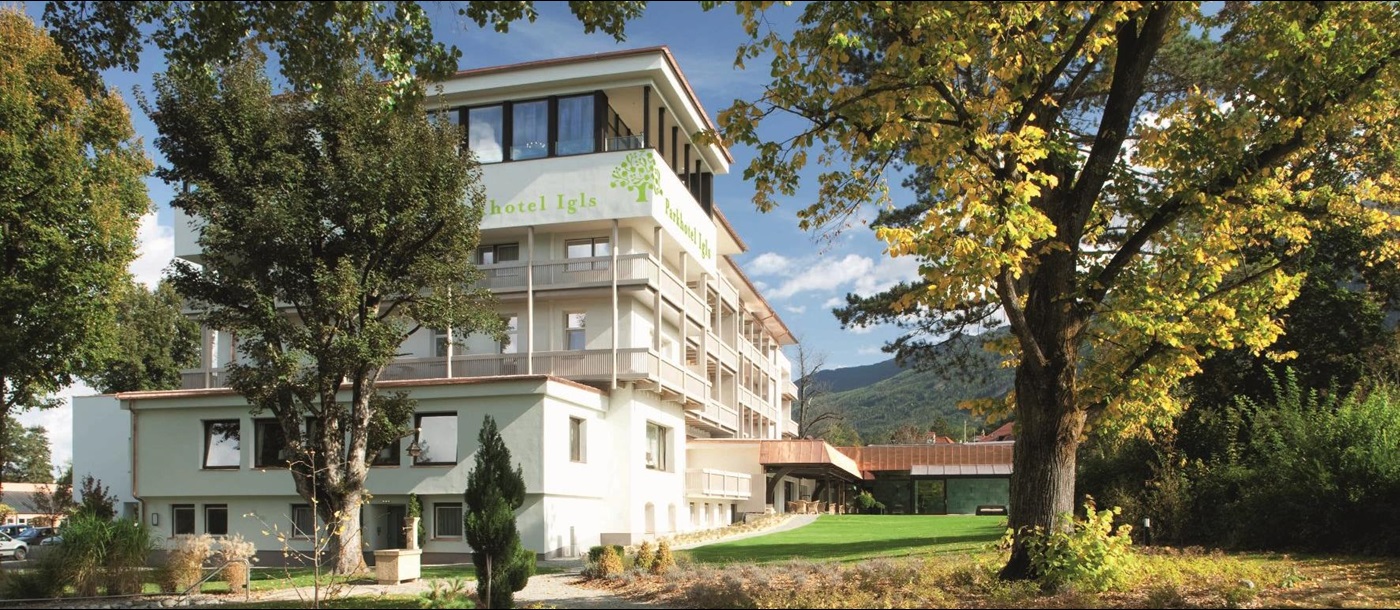 Exterior of Parkhotel Igls, Austria