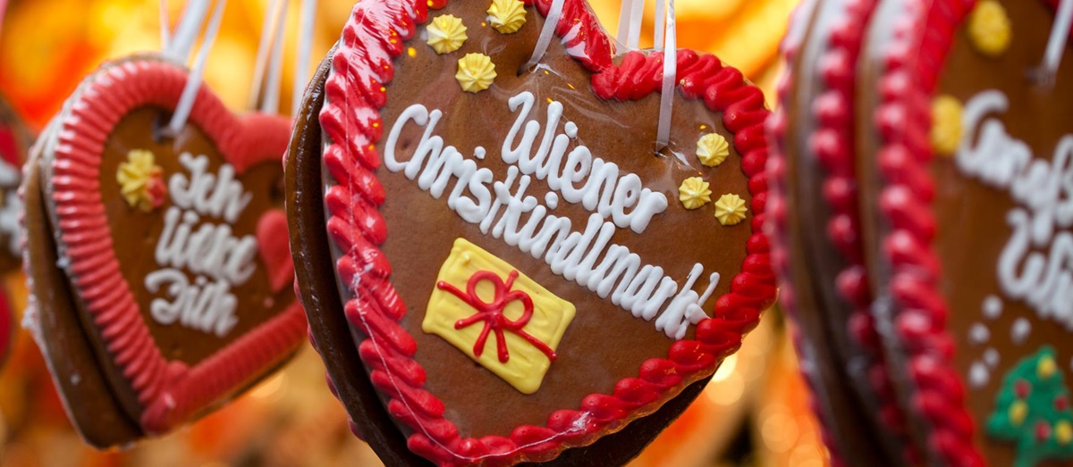 Biscuits on sale at Vienna Christmas Market