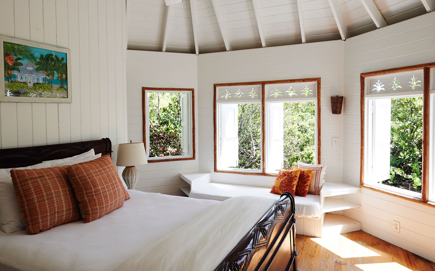 double bedroom at Kamalame Bay, Bahamas