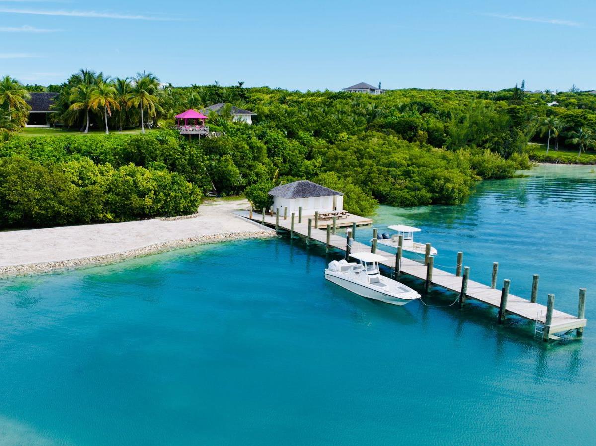 View from the Dock at Beacon Hill Estate in the Bahamas