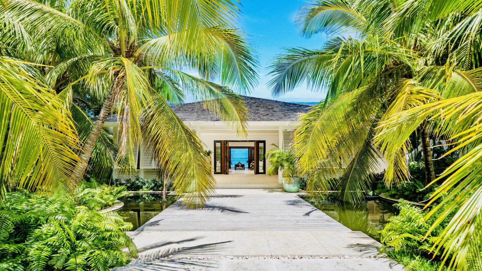 Entrance to Beacon Hill Estate in the Bahamas