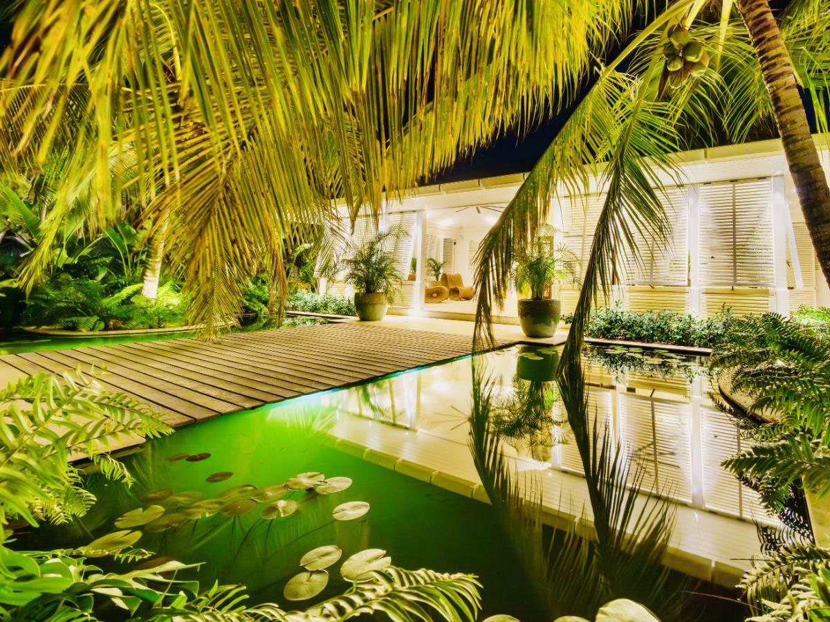 Pond at Beacon Hill Estate at Beacon Hill Estate in the Bahamas