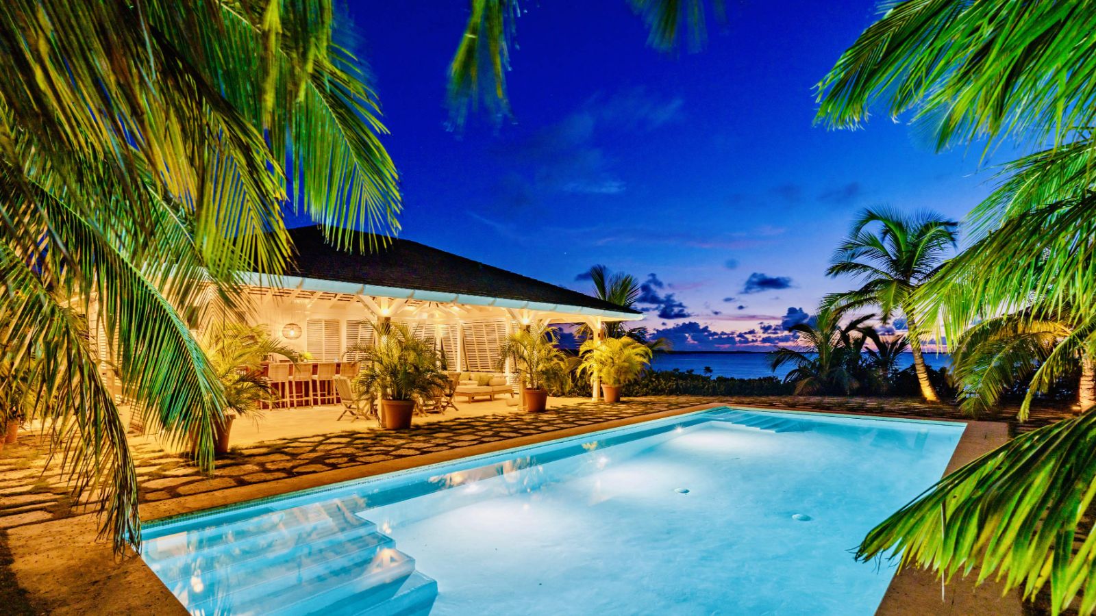 Second Pool at Beacon Hill Estate in the Bahamas