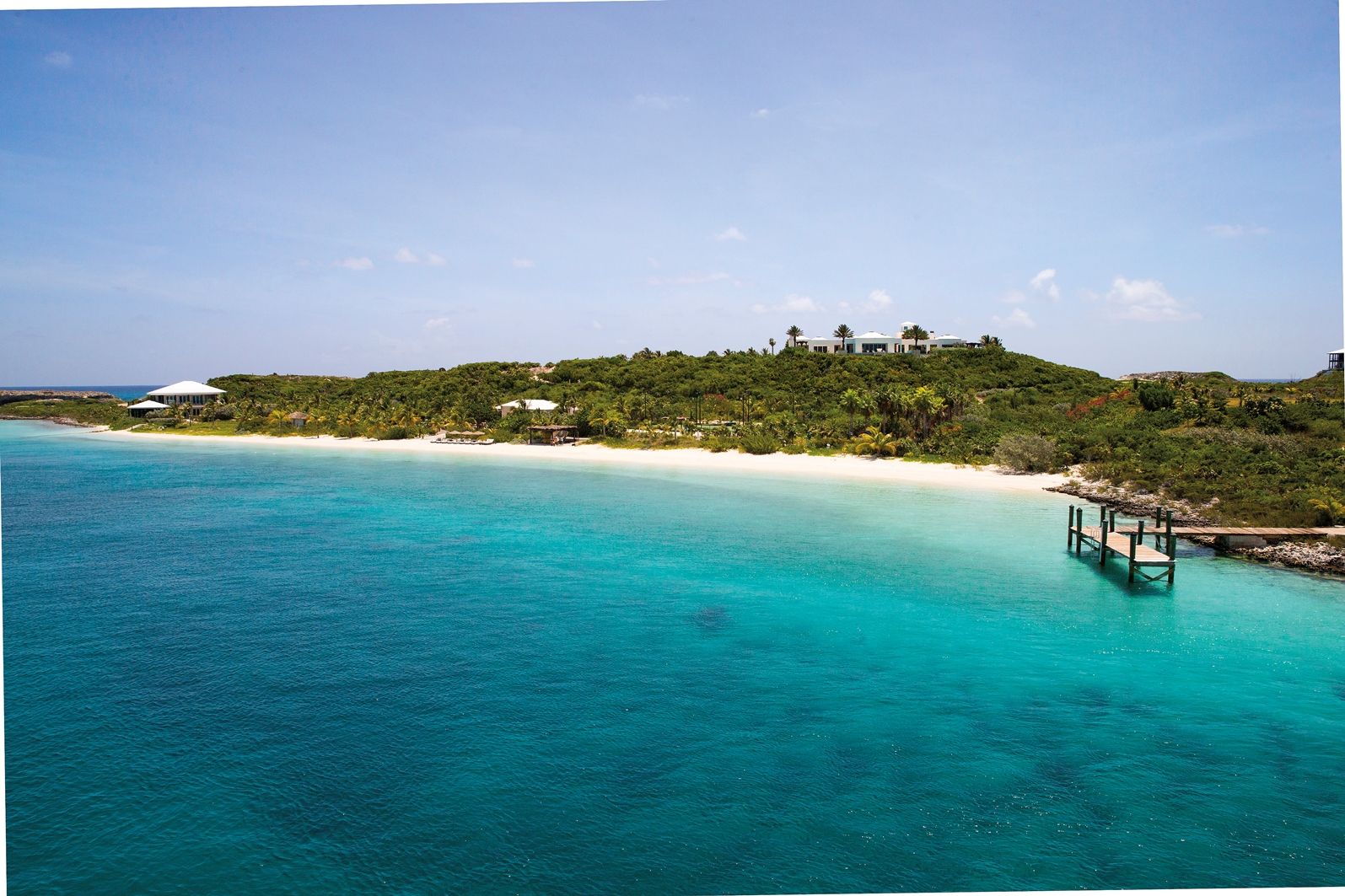 The beach at Over Yonder Cay