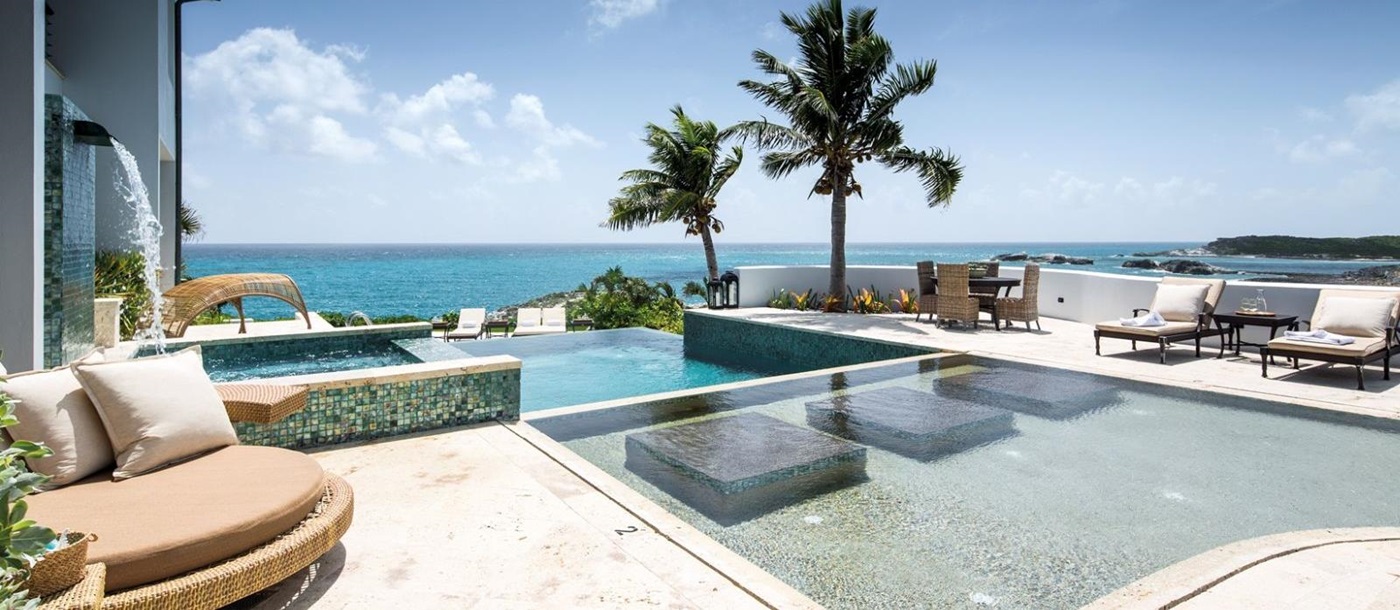The private pool at Over Yonder Cay