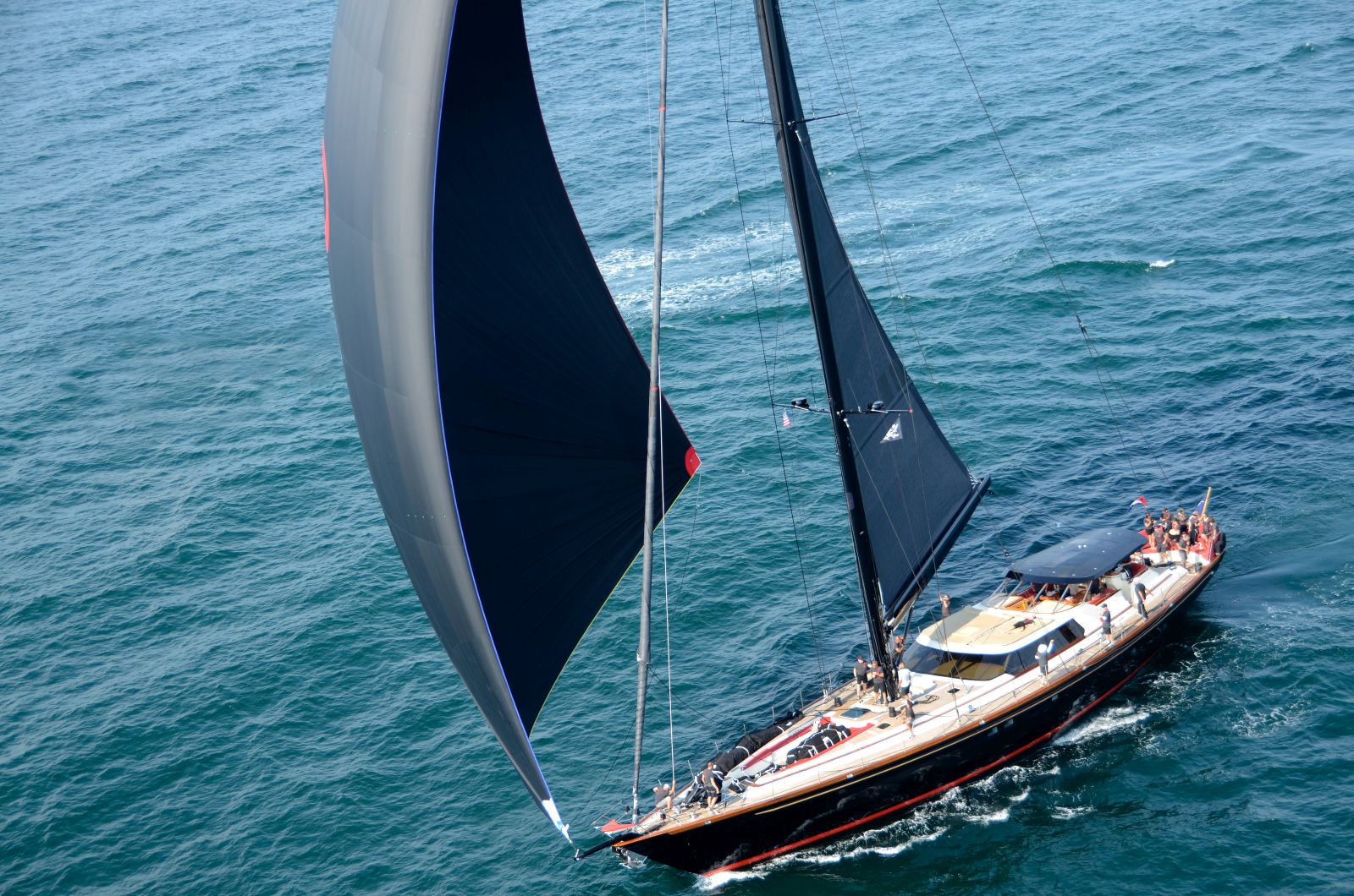 Sail on board Tenacious