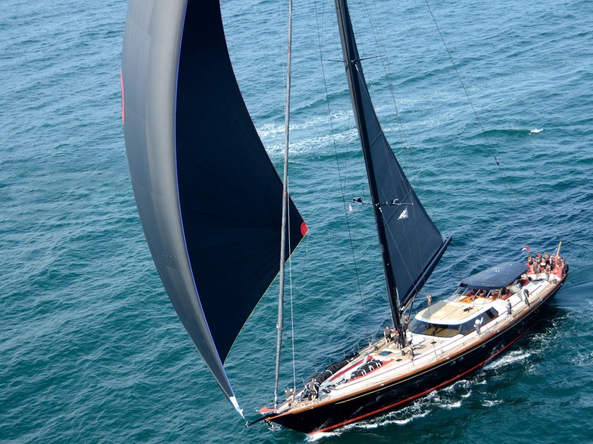 Sail on board Tenacious