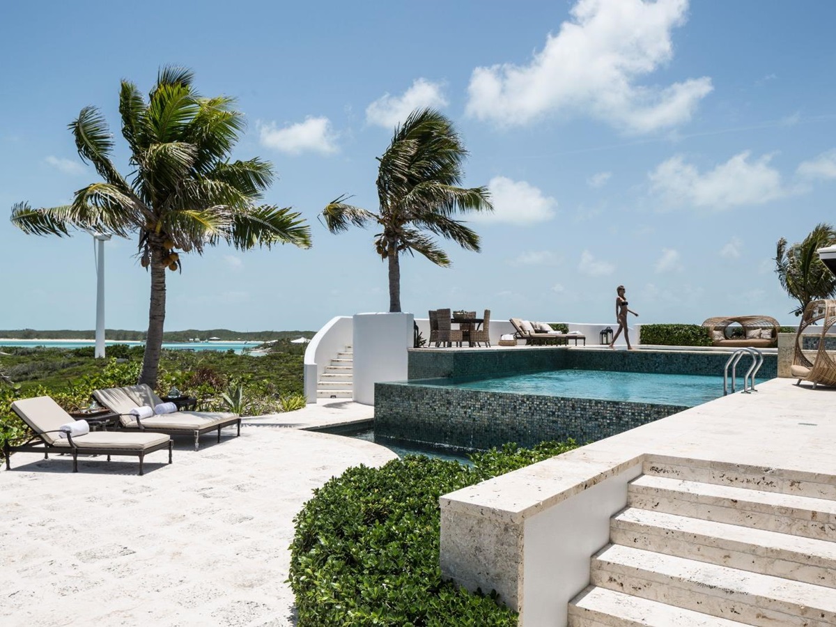 Pool at Over Yonder Cay in the Bahamas