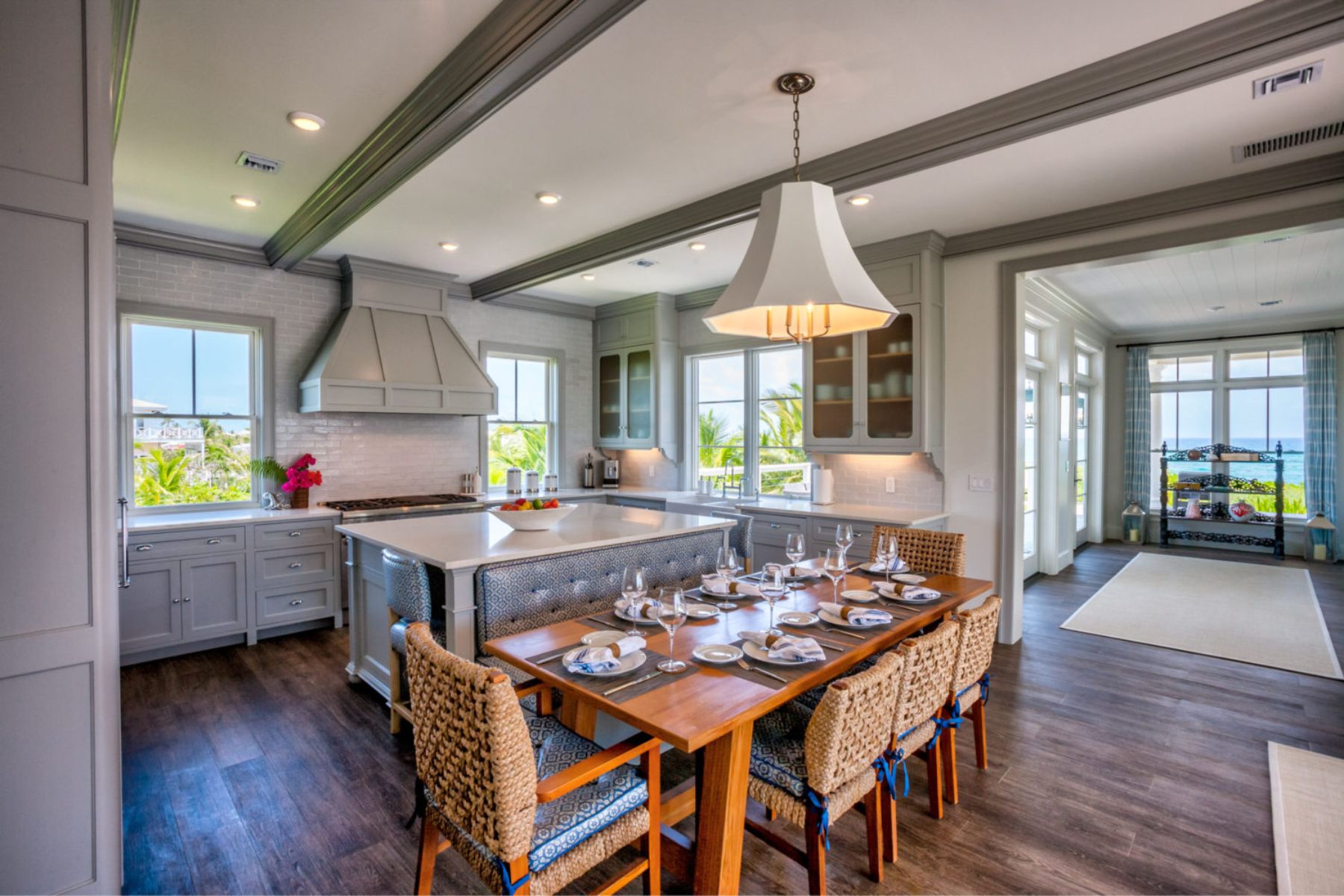 Kitchen at Sea Oats, Elbow Cay in the Bahamas