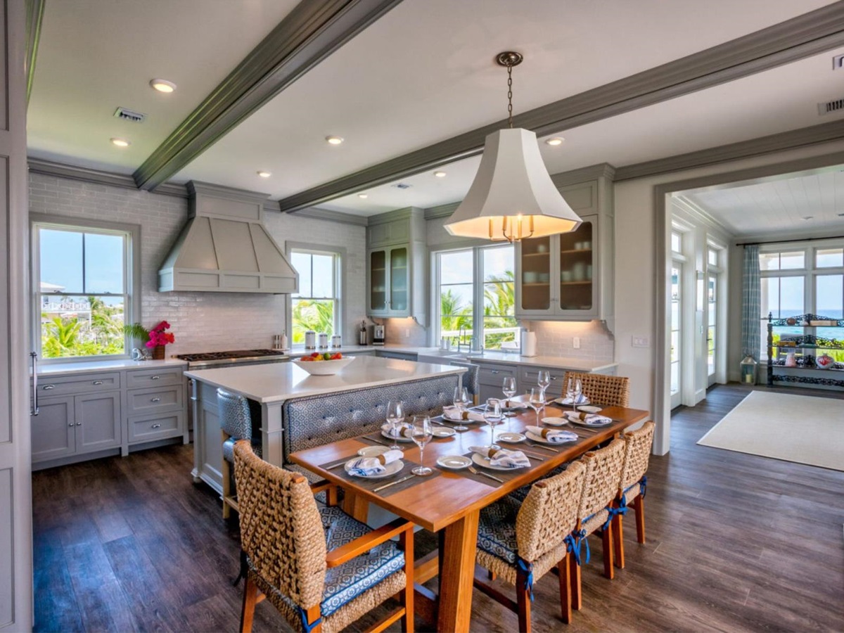 Kitchen at Sea Oats, Elbow Cay in the Bahamas