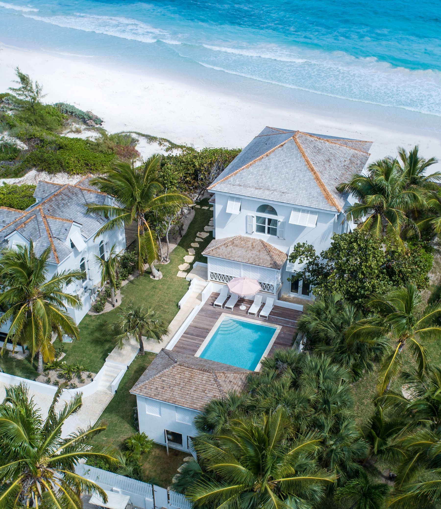 Aerial View of Sea Siren in the Bahamas