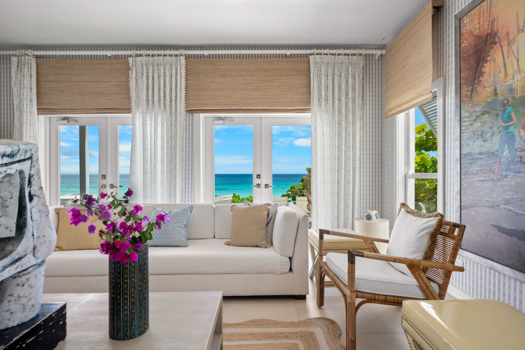 Living Room View at Sea Siren in the Bahamas