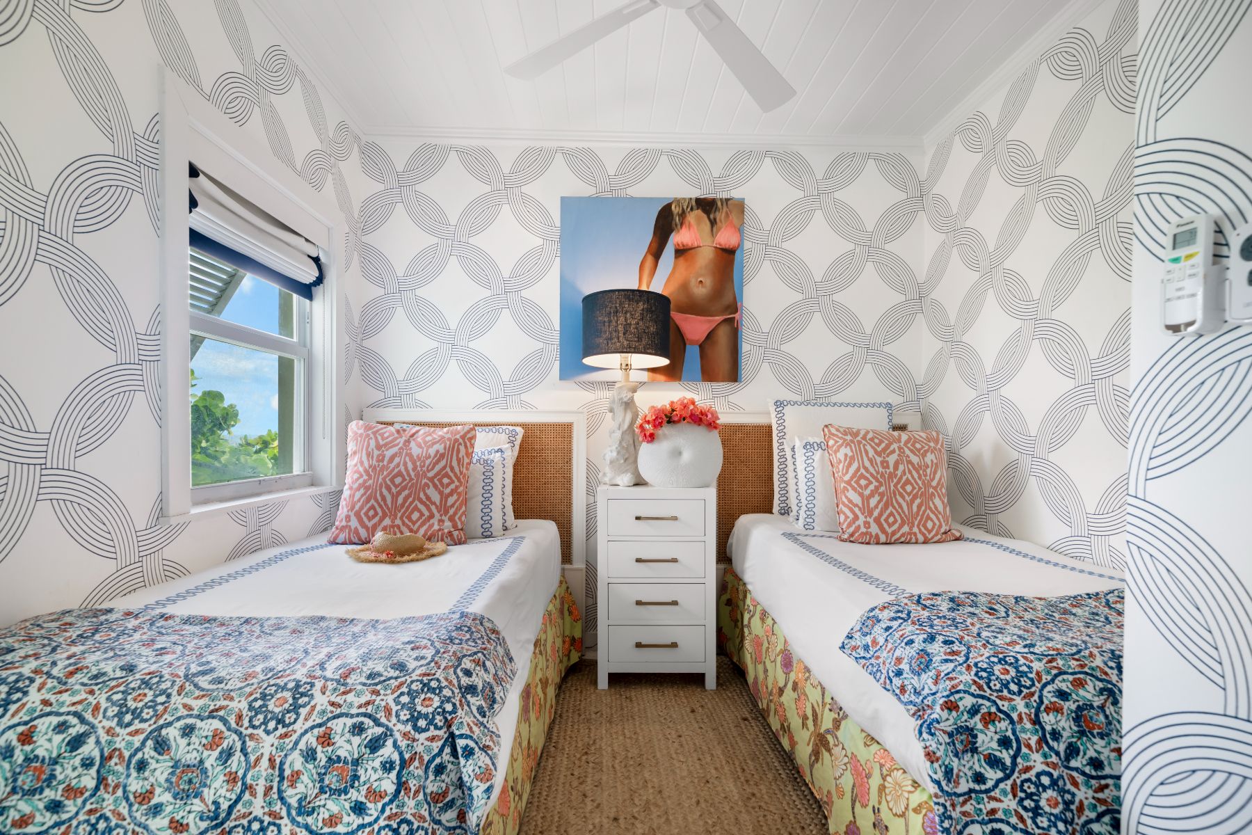Twin Bedroom at Sea Siren in the Bahamas