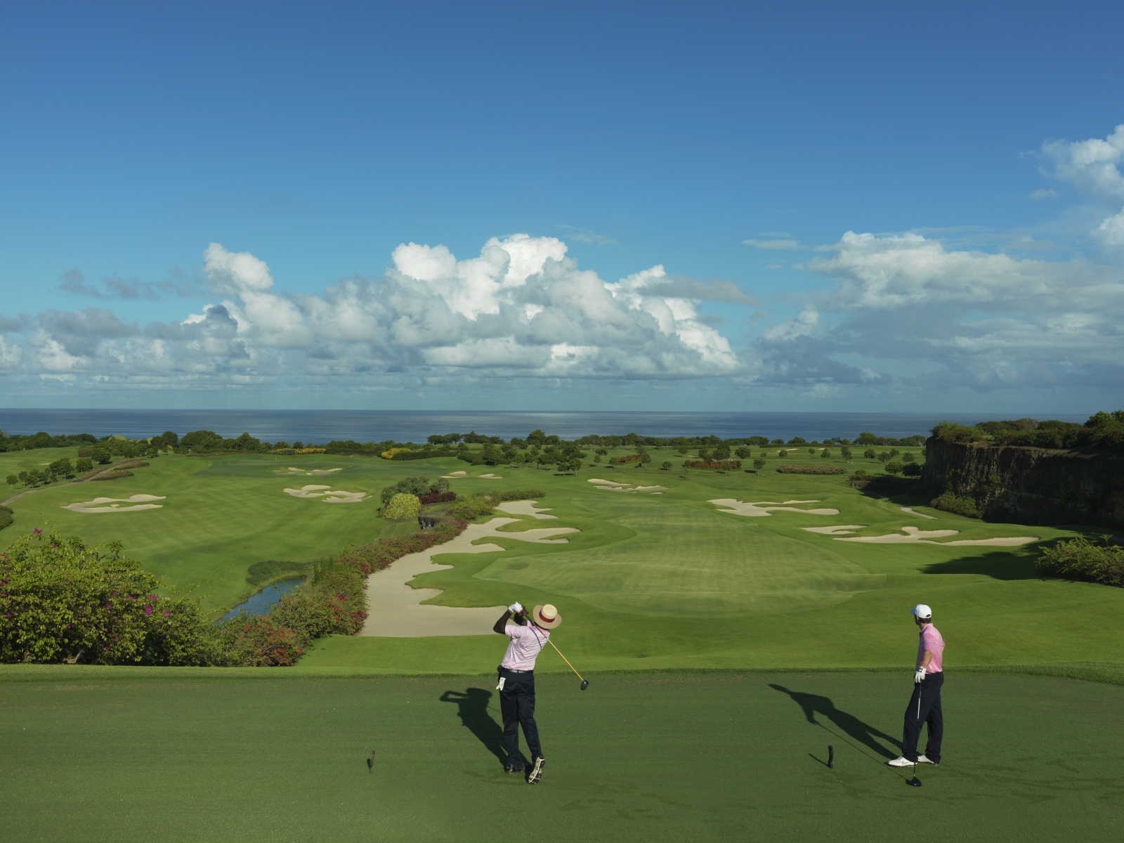 Tee Off at Green Monkey Golf Course