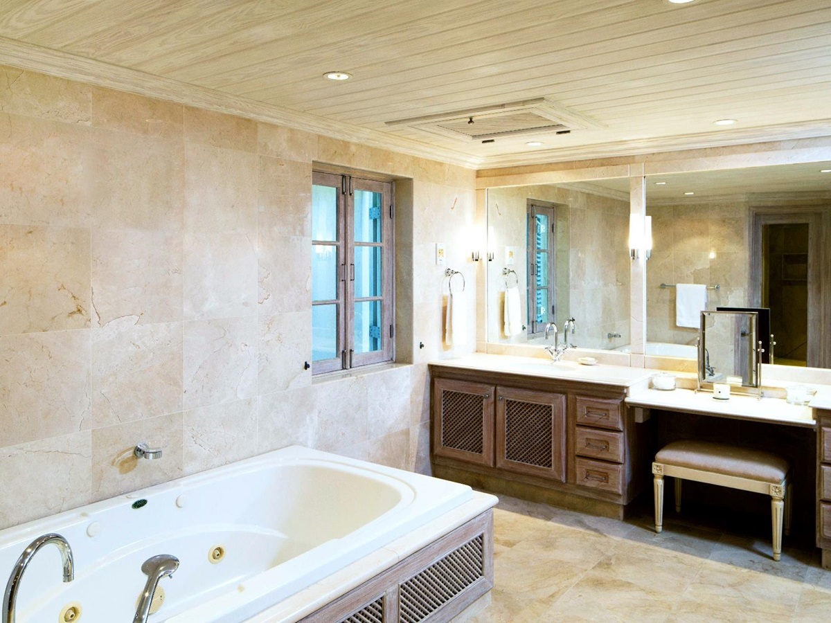 Bathroom at Bachelor Hall in Barbados
