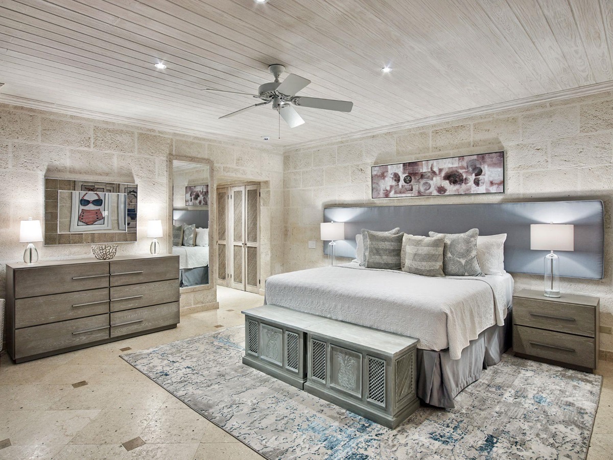Bedroom at Bachelor Hall in Barbados